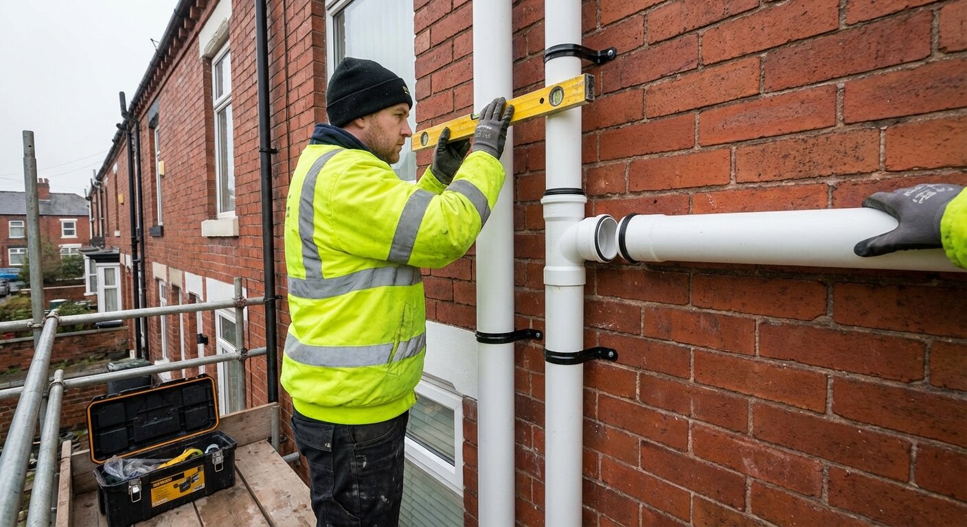 Push-Fit Soil Stack Installation